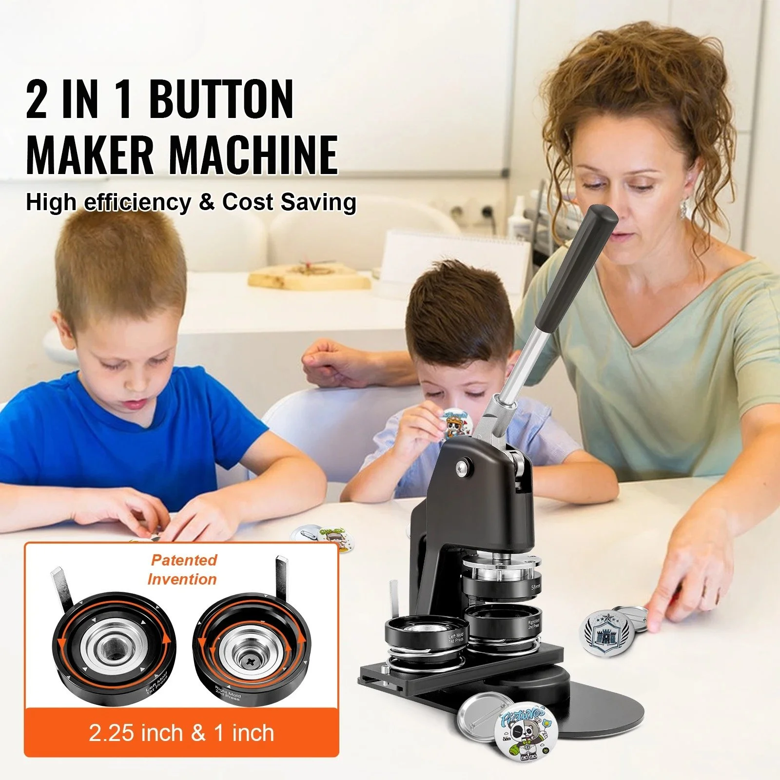 Button Maker Machine Kit