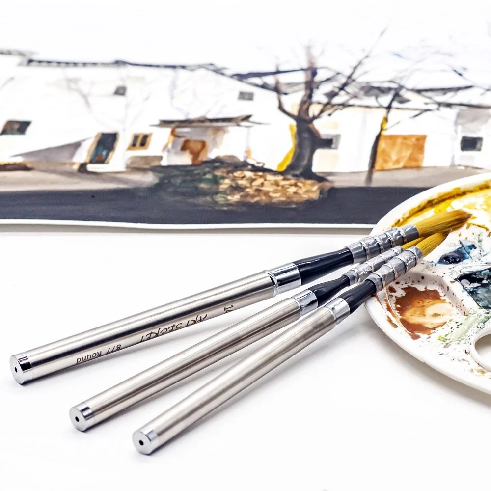Detachable Pocket Painting Brush Set
