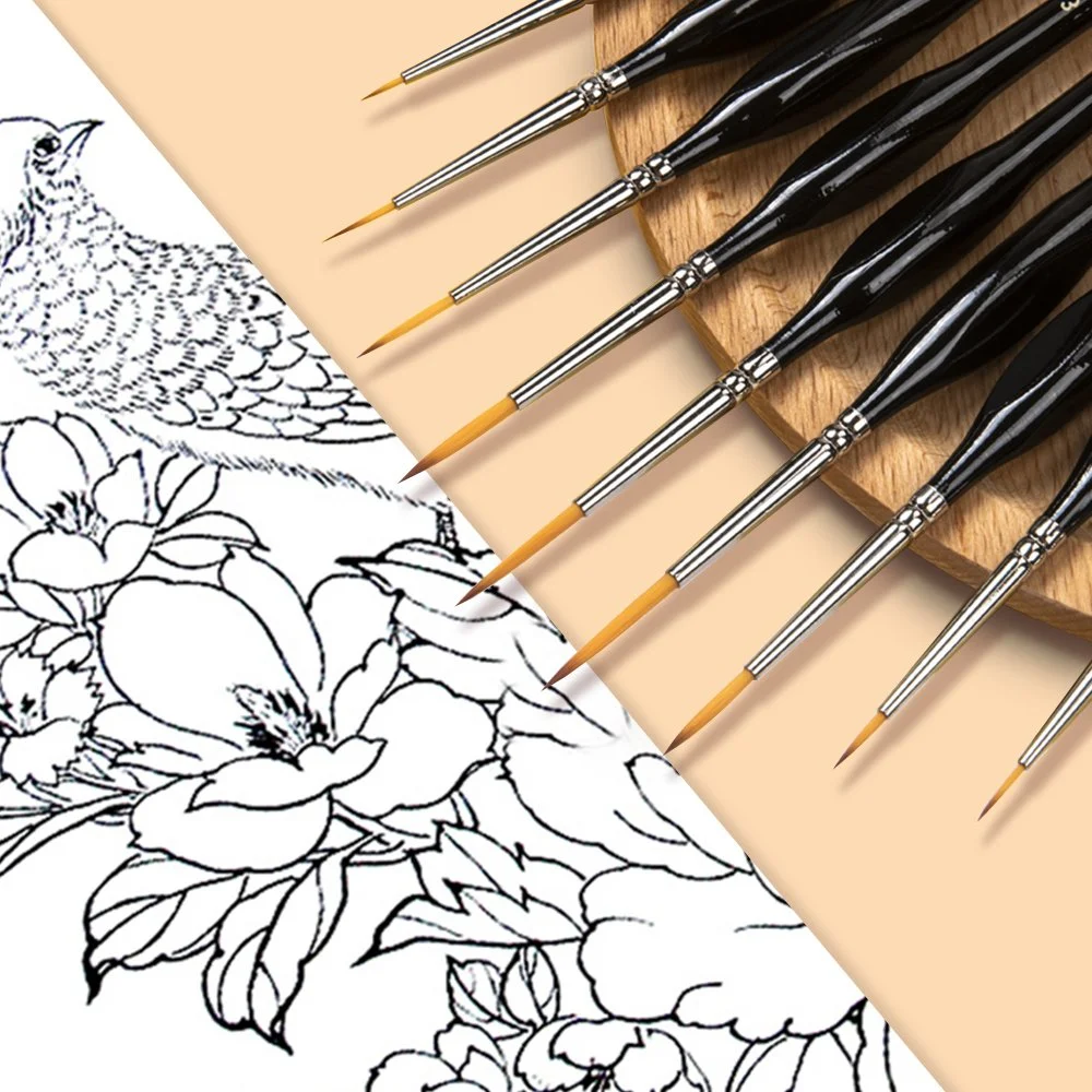 Fine Detail Paint Brush Set