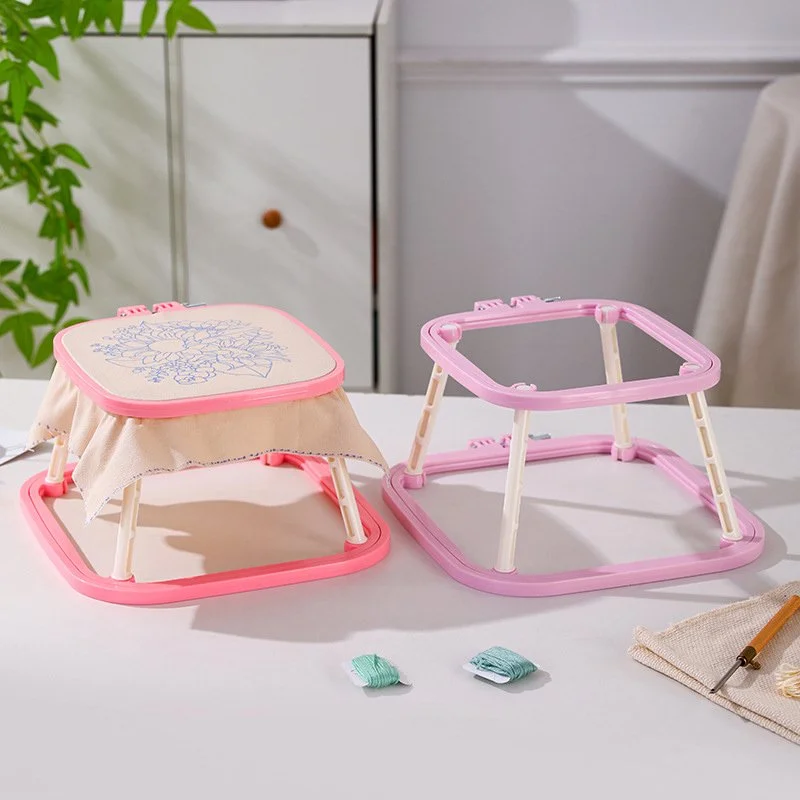 Double Layer Embroidery Hoop Rack