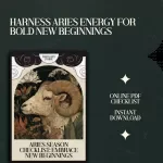Aries Season Checklist: Embrace New Beginnings – Harness Aries Season Meaning for New Beginnings