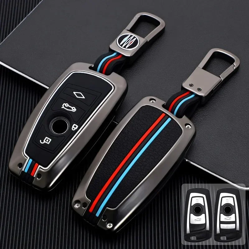 Zinc Alloy Car Key Case Cover for BMW