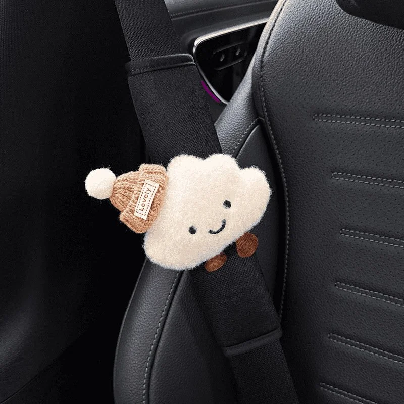 Cute Cartoon Seat Belt Cover for Toyota, Honda, Ford