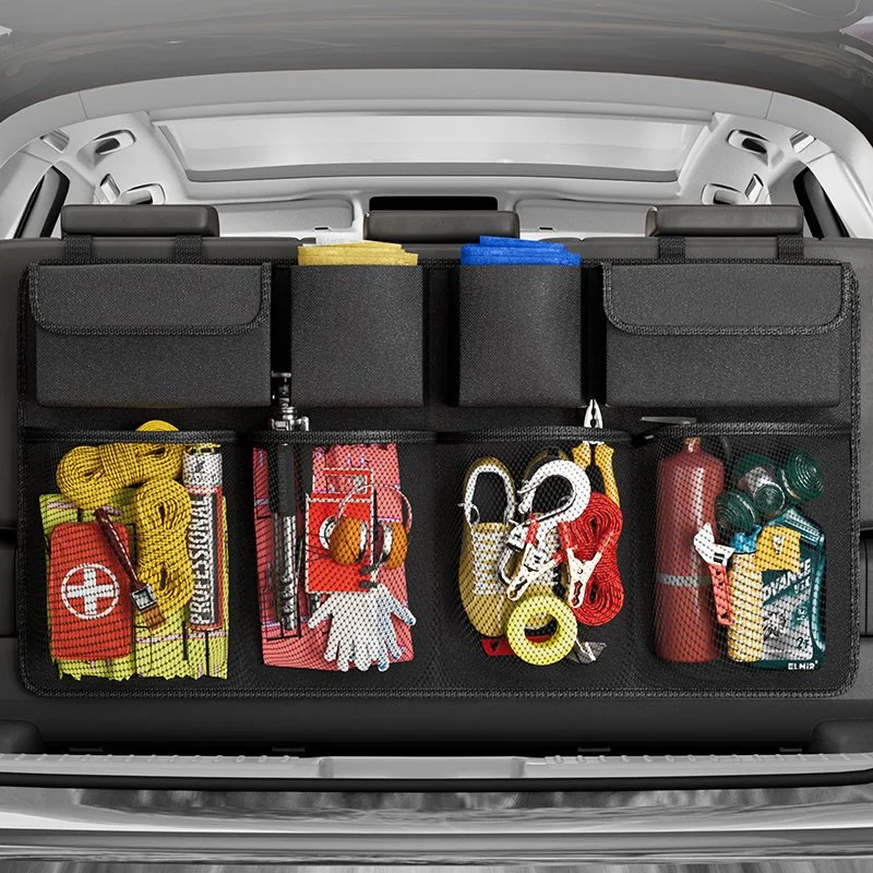 Universal Car Trunk Hanging Storage Organizer – Large Capacity, Waterproof (Fits Toyota, Ford, Honda)