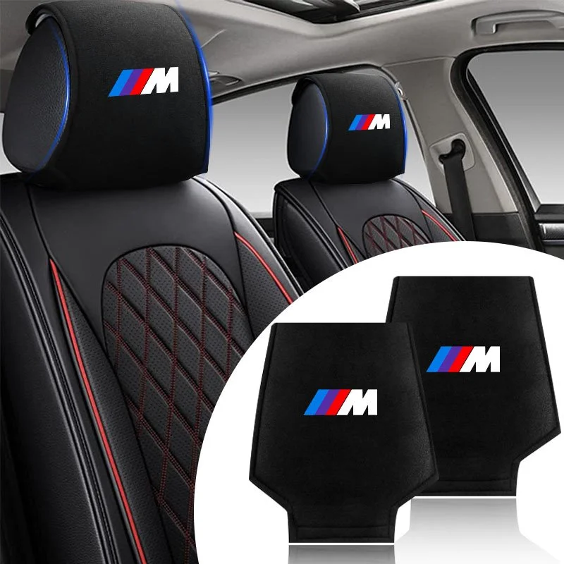 BMW X1 X2 X3 X5 X6 Headrest Cover Neck Pillow – Synthetic Fiber Memory Cotton