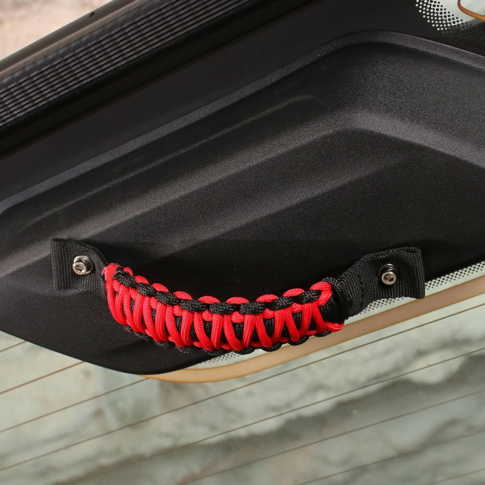 Car Taildoor Glass Grab Handle for Jeep Wrangler JL 2018-2024