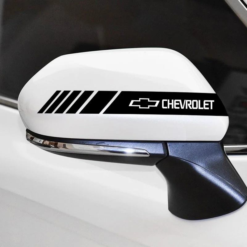 2PCS Rearview Mirror Stickers for Chevrolet