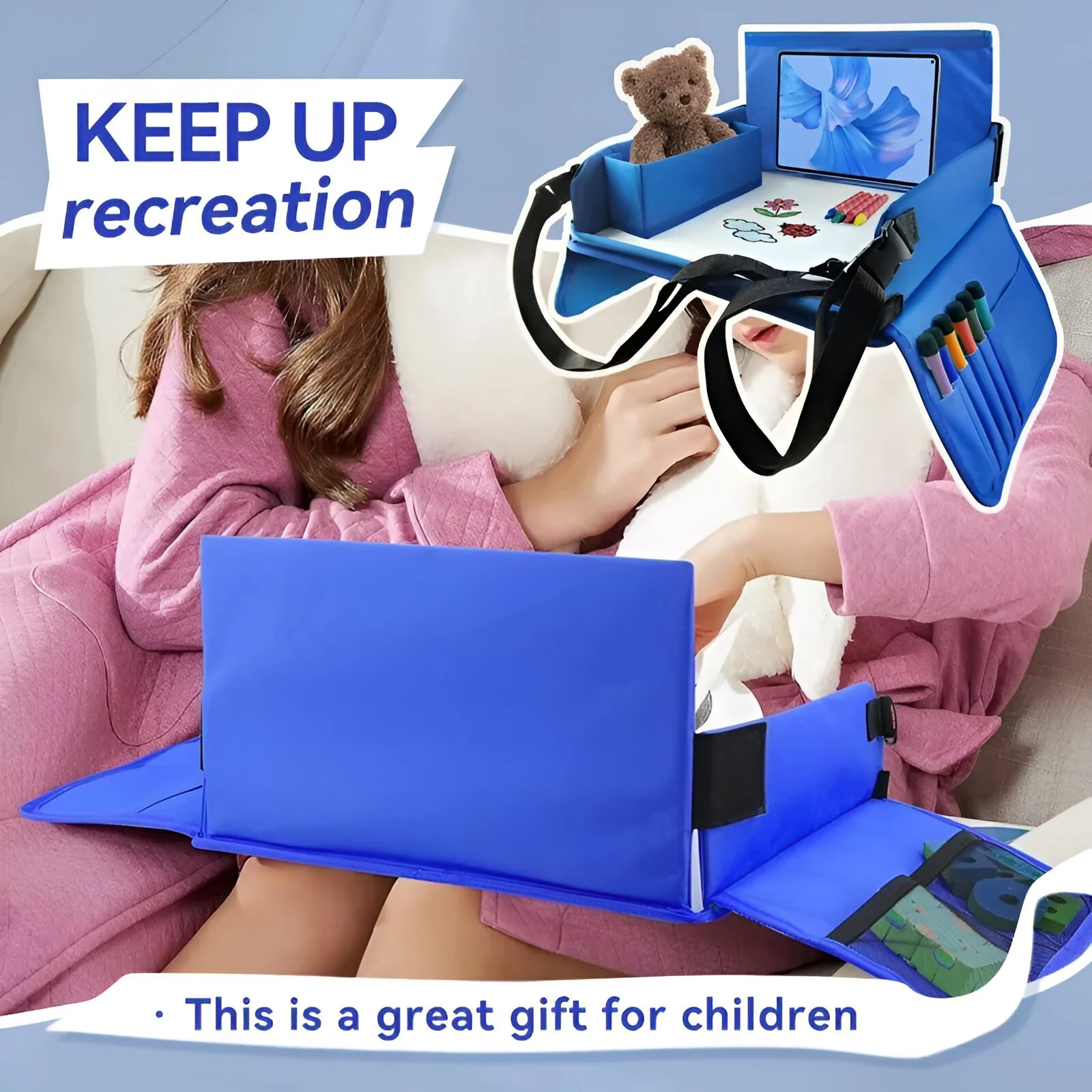 Kids Travel Seat Tray for Car for Chrysler, Hyundai, Bentley