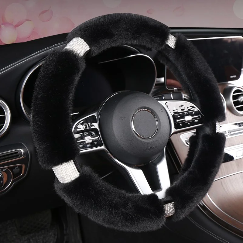 Universal Anti-Slip Suede Car Steering Wheel Cover for Mercedes