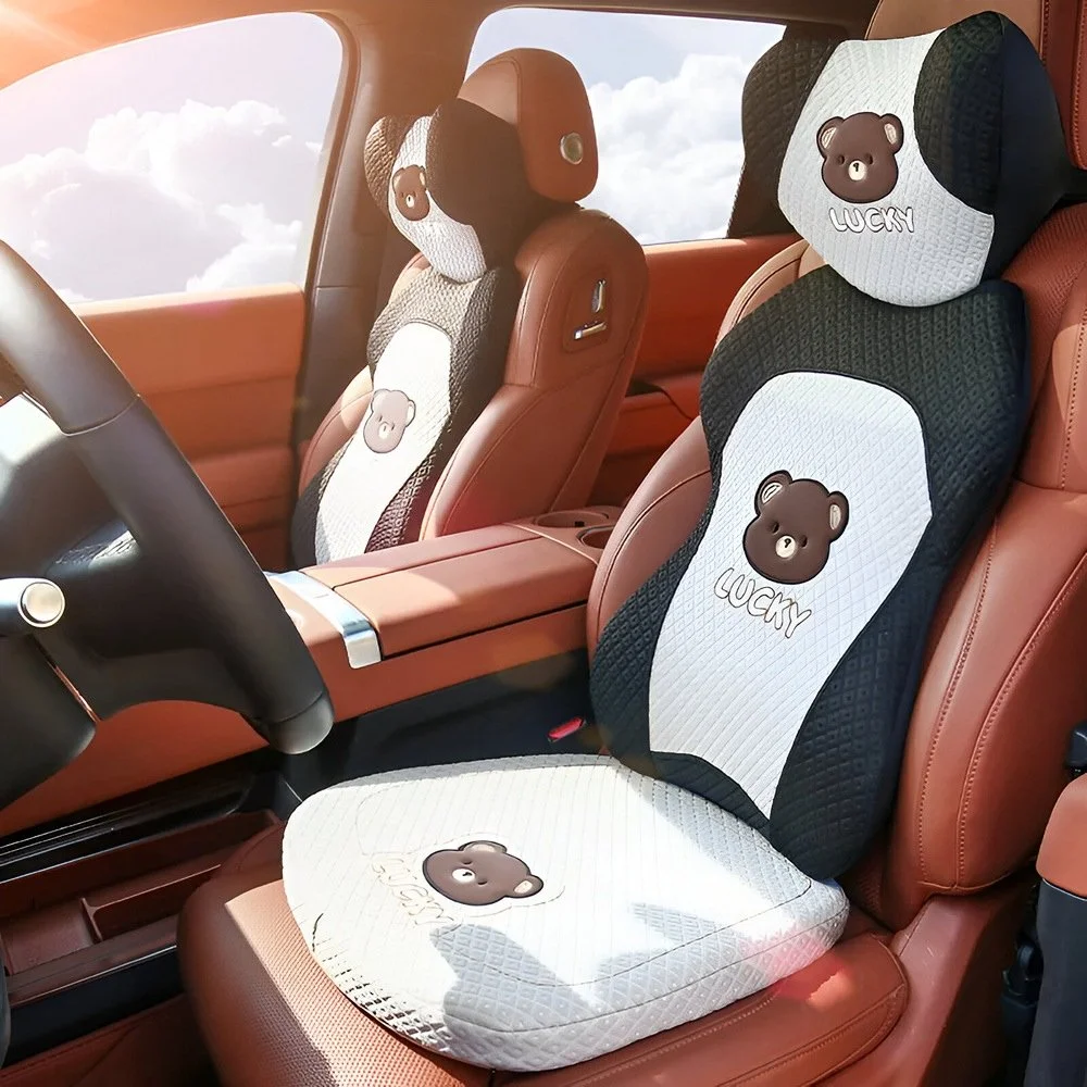 Car Neck & Lumbar Support Pillow for Toyota, Ford, BMW