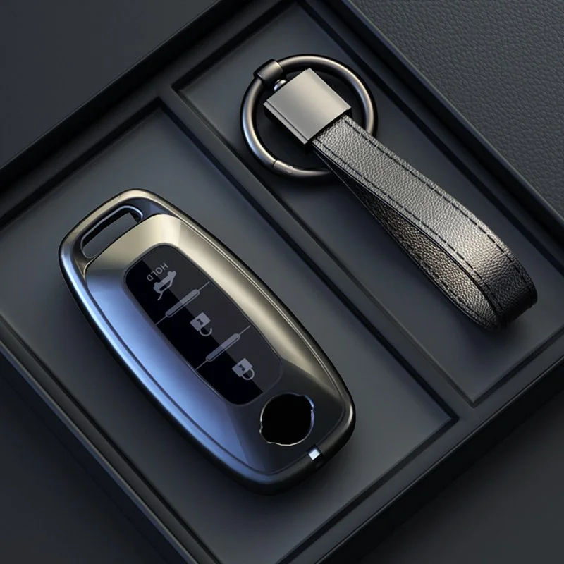 3-Button TPU Key Fob Cover for Nissan X-Trail, Qashqai, Altima & More