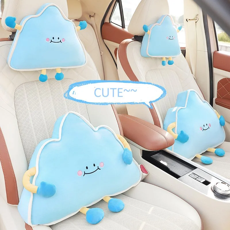 Cute Neck & Lumbar Support for Toyota, Honda, Ford