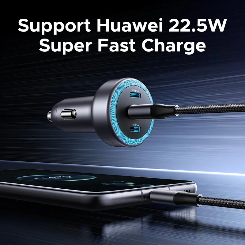 Car Charger PD30W USB C Fast Charger, Compatible with BMW, Audi, and Mercedes