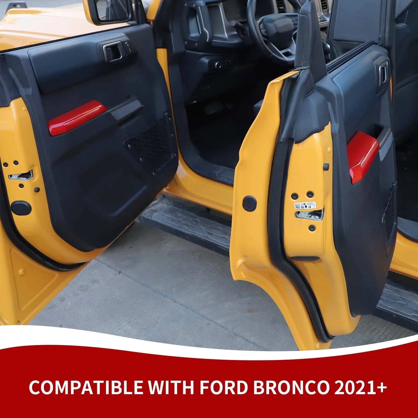 Ford Bronco 4-Door Inner Door Armrest Panel Cover