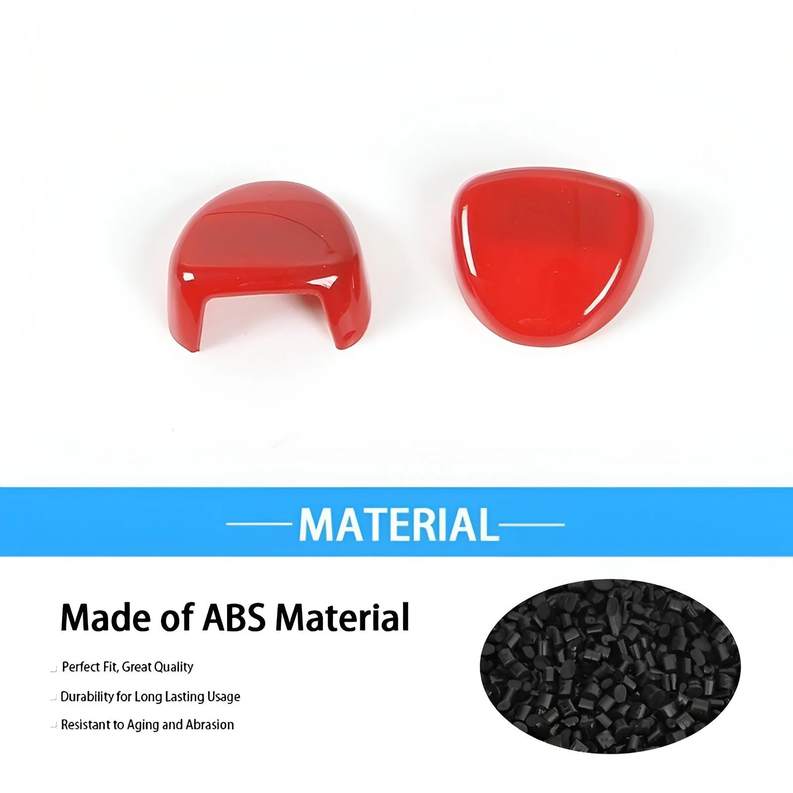 Car Windshield Washer Nozzle Cap Decoration Cover for Jeep Renegade