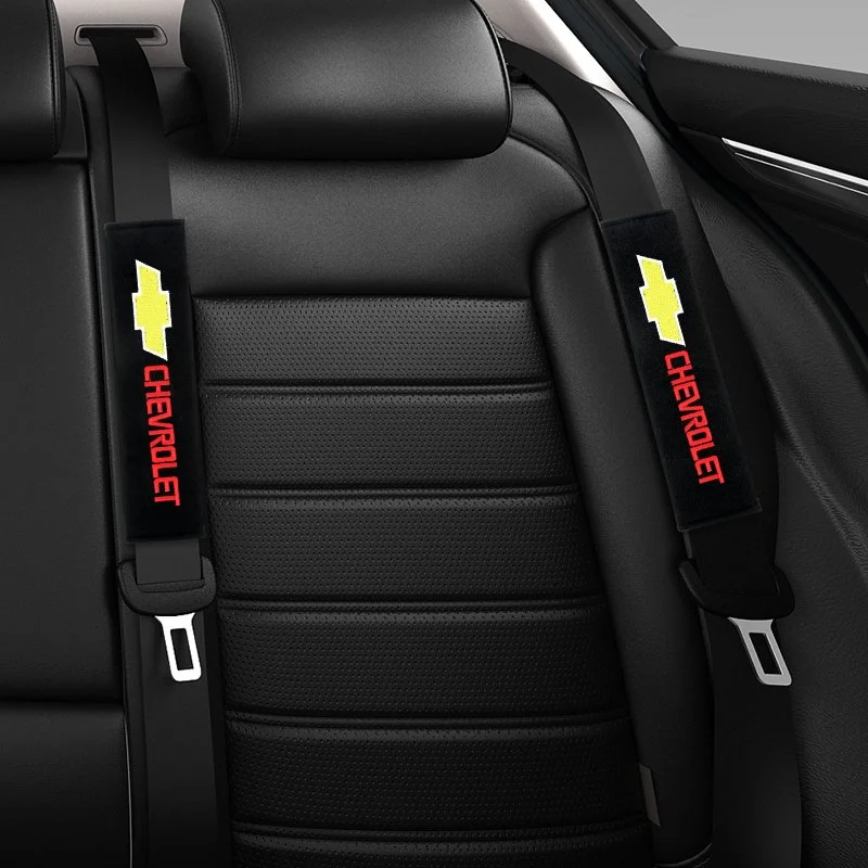 Car Seat Belt Cover Shoulder Pad for Chevrolet Camaro, Cruze, Malibu