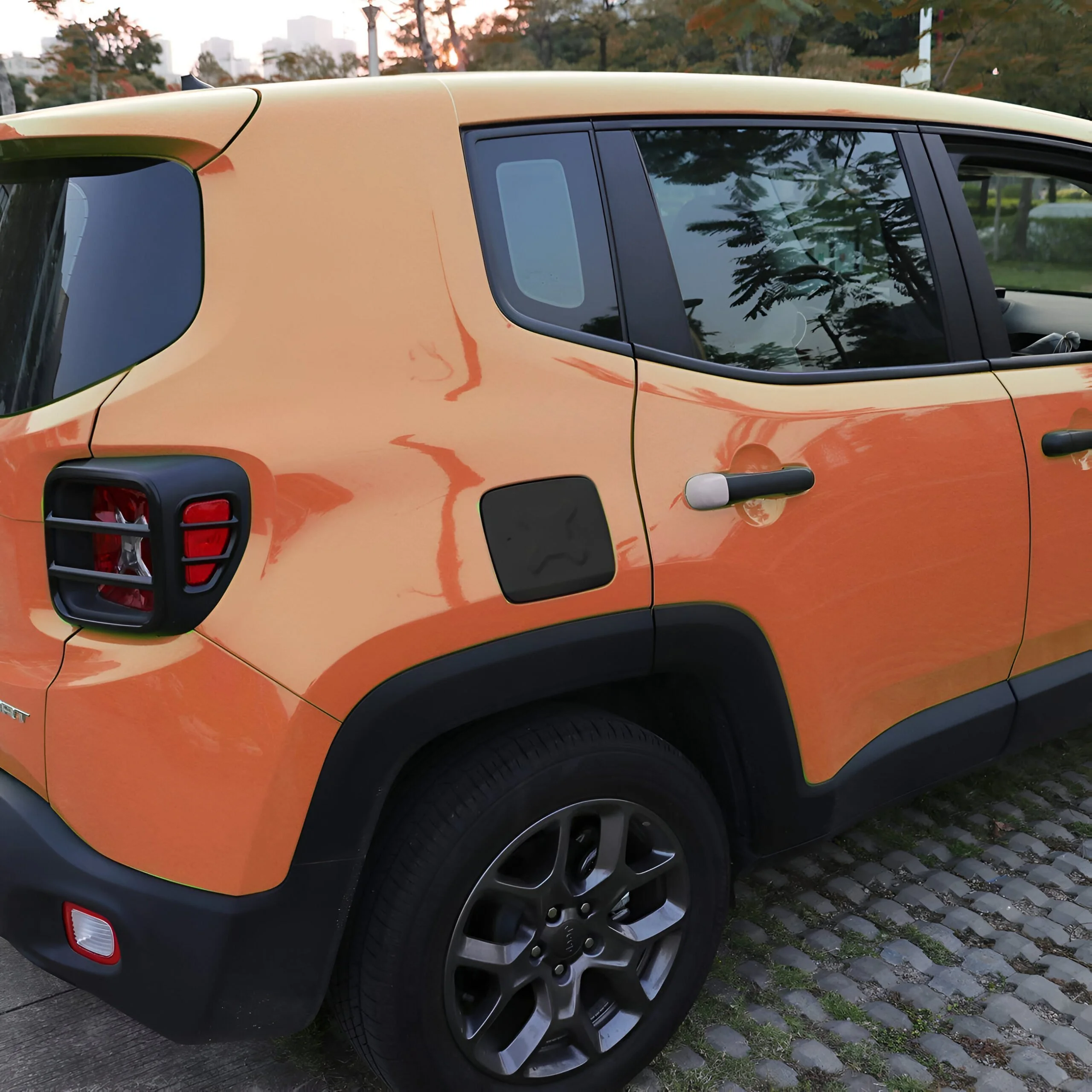 Car Fuel Tank Cap Cover for Jeep Renegade 2020-2023
