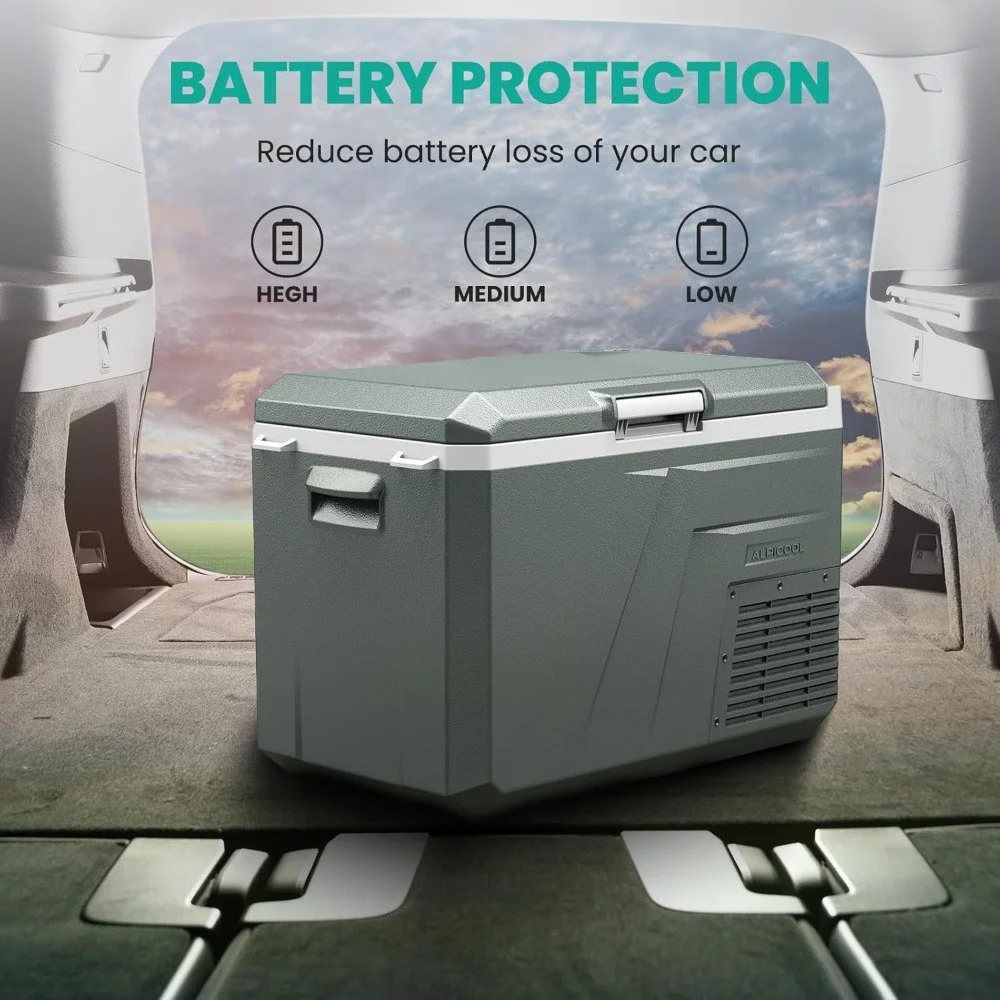 12V Dual Zone Car Refrigerator Freezer for Toyota, Ford, Jeep