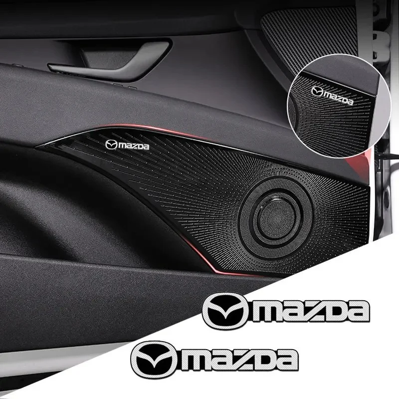 3D Aluminum Badge Emblem Stickers for Mazda