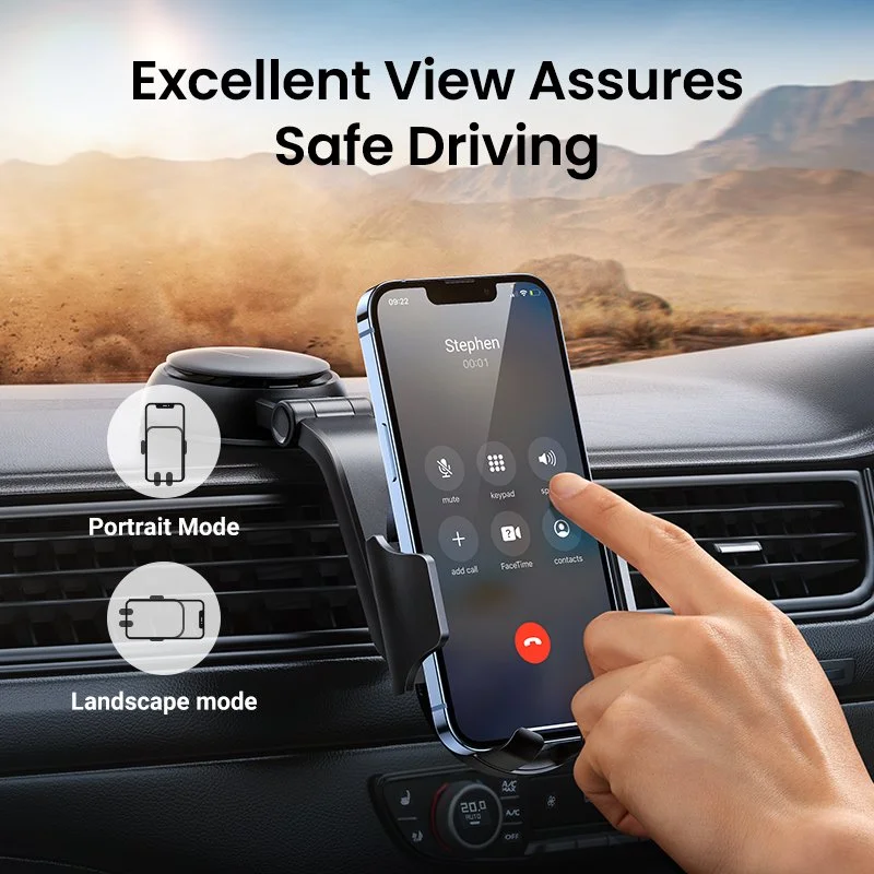 Gravity Dashboard Car Phone Holder for Audi, Kia, Tesla