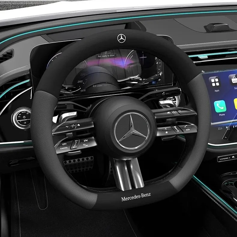 Mercedes-Benz Leather Steering Wheel Cover