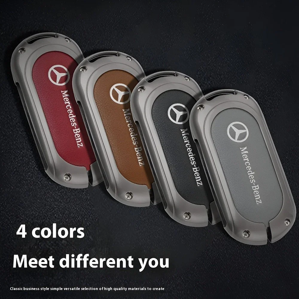 Mercedes-Benz AMG Zinc Alloy Key Case Bag for C-Class, S-Class, GLC, EQE & EQS