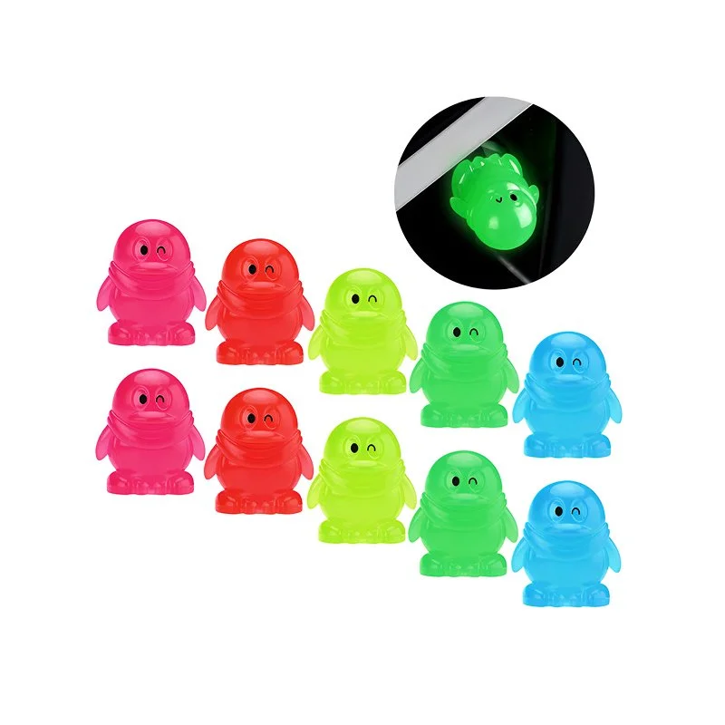 Tire Valve Stem Caps with Night Glow for Nissan & Kia