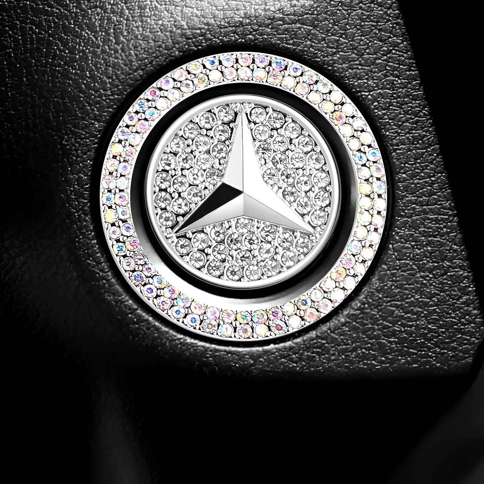 Luxury Diamond-Studded Car Interior Cover for Mercedes-Benz A, C, E, G-Class
