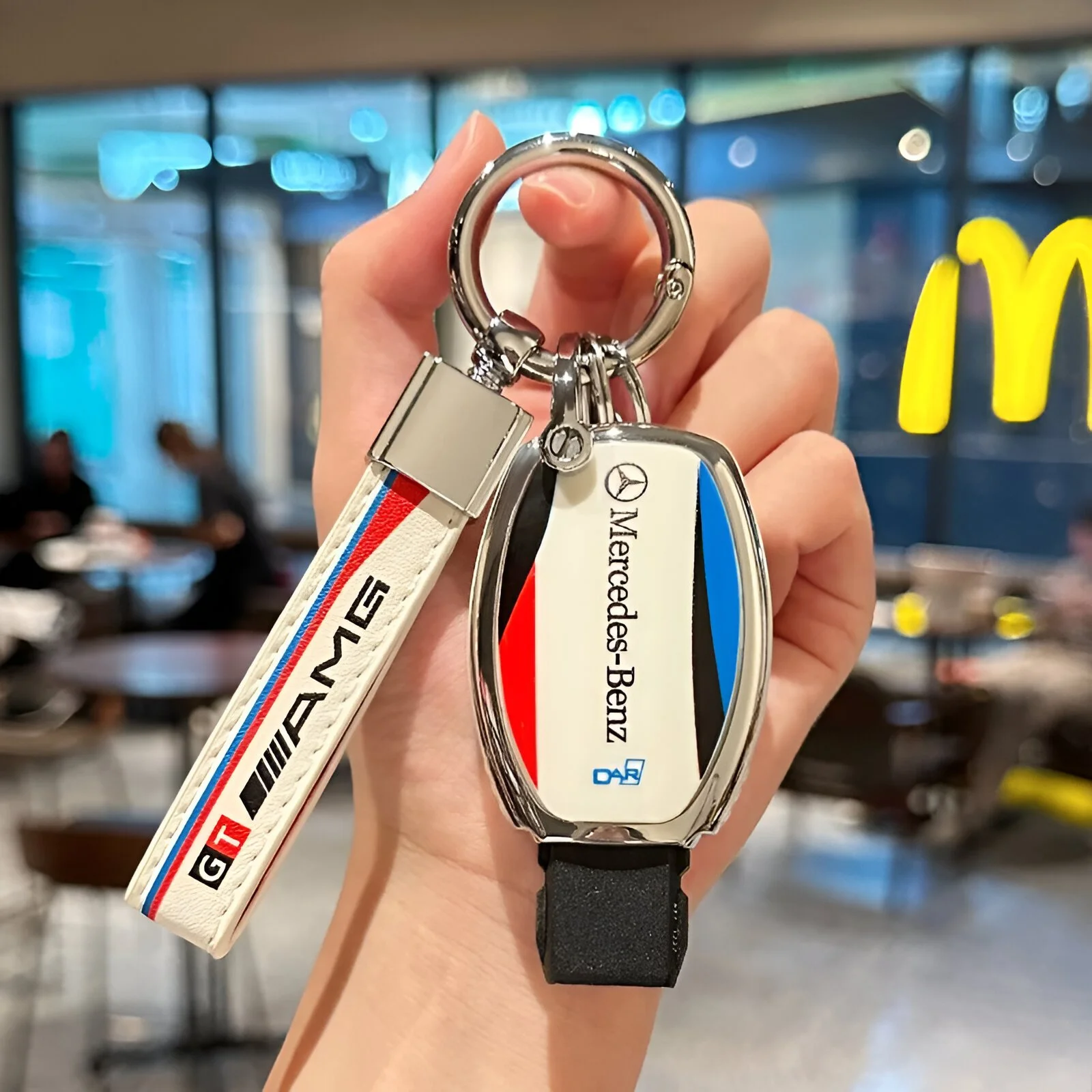 Luxury TPU Car Key Case Cover for Mercedes-Benz A, B, C, S-Class & More