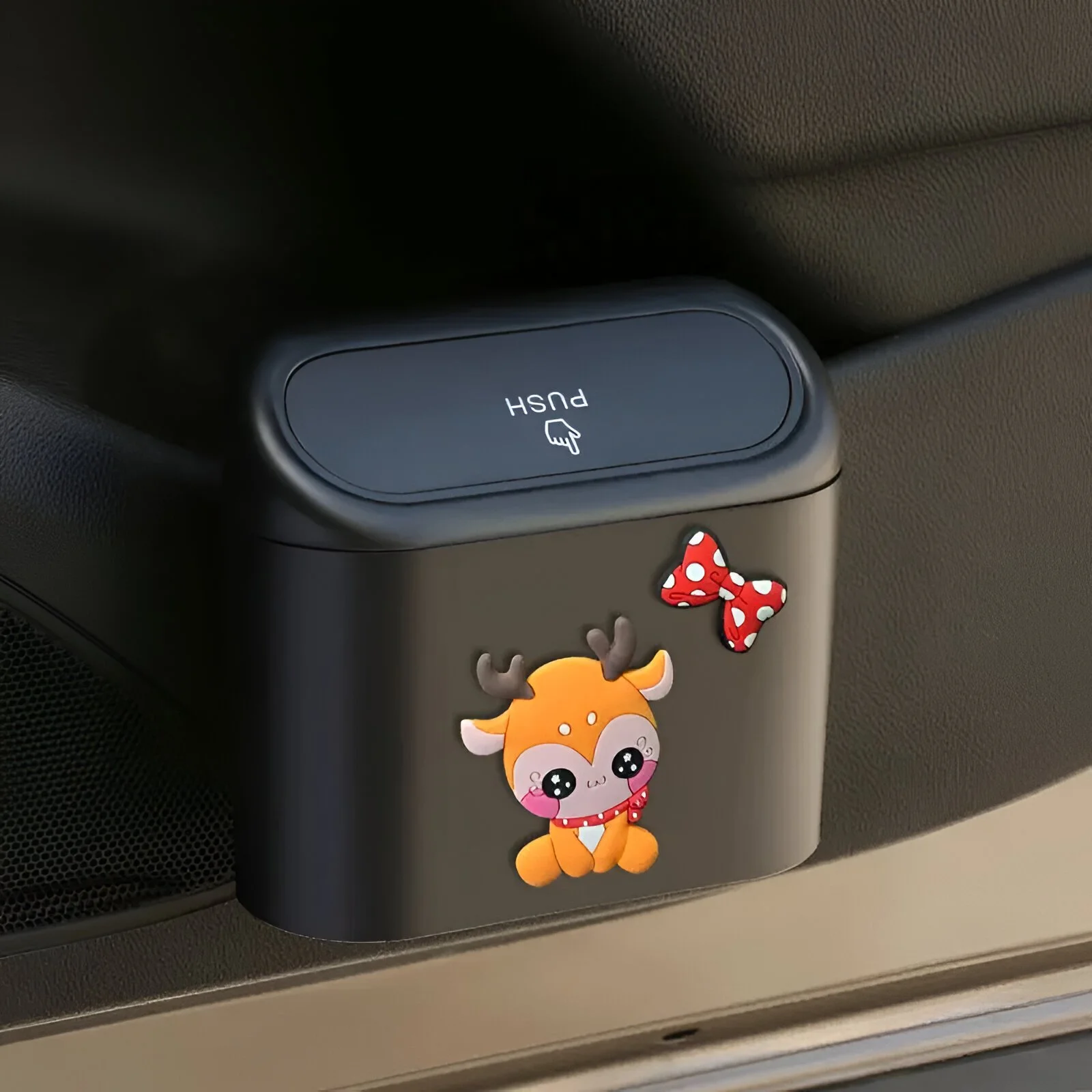 Universal Car Trash Can & Storage Bin for Toyota, Ford, and Honda