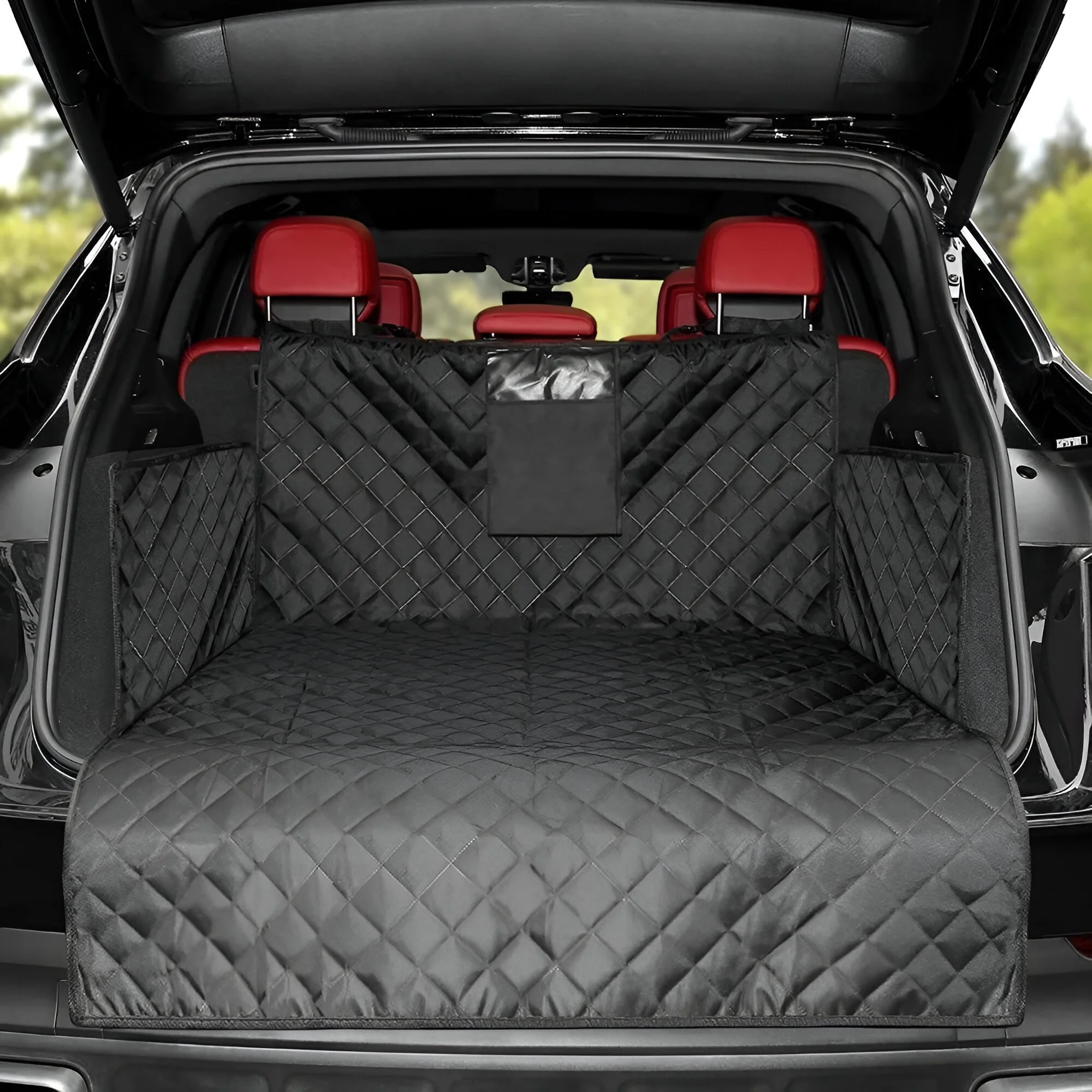 Wear-Resistant Waterproof Dog Car Seat Cover for SUV - Fits Ford, Toyota, Honda
