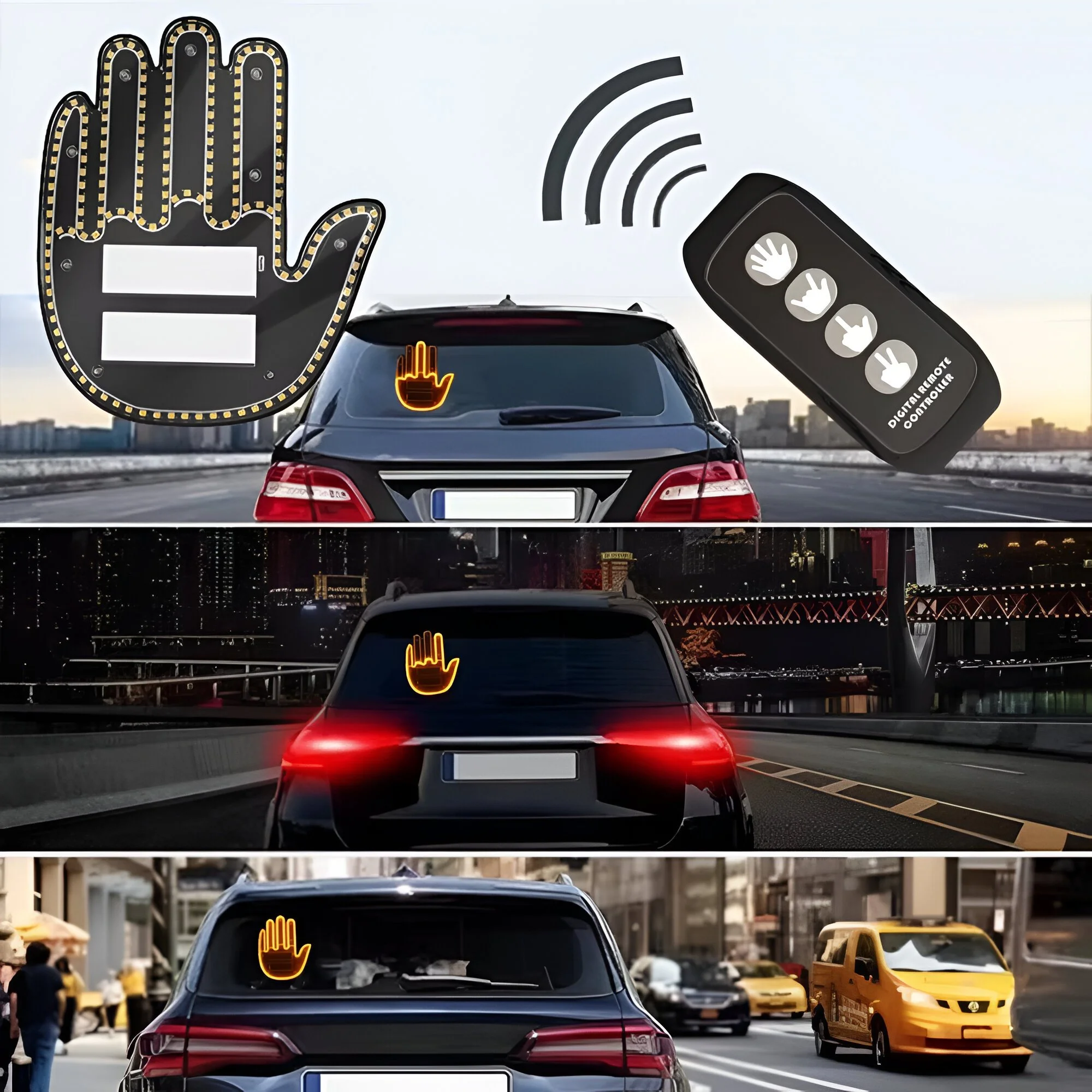 Gesture LED Sticker Light for BMW, Audi, Mercedes