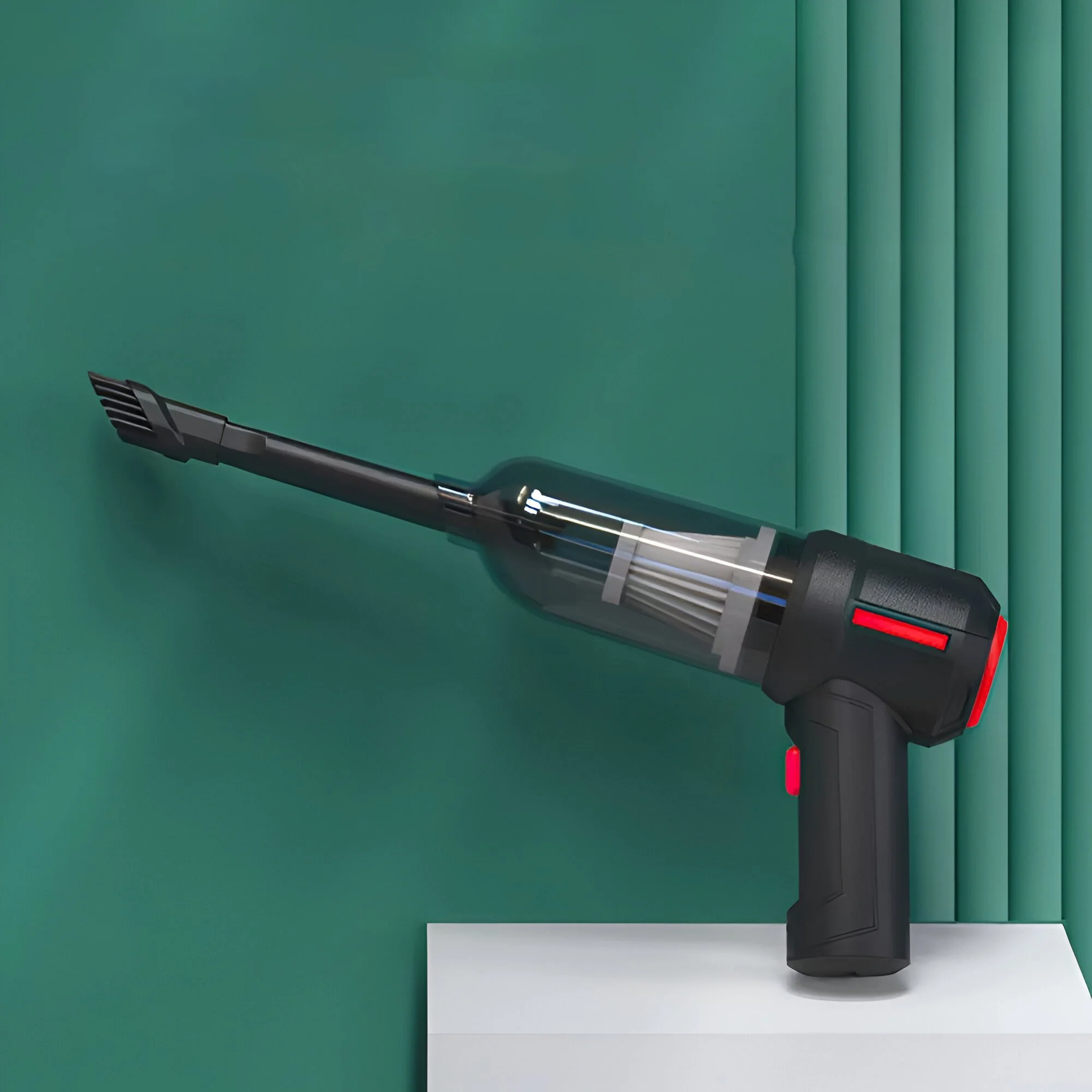 9000Pa Wireless Handheld Vacuum & Air Duster – Portable Wet/Dry Cleaner