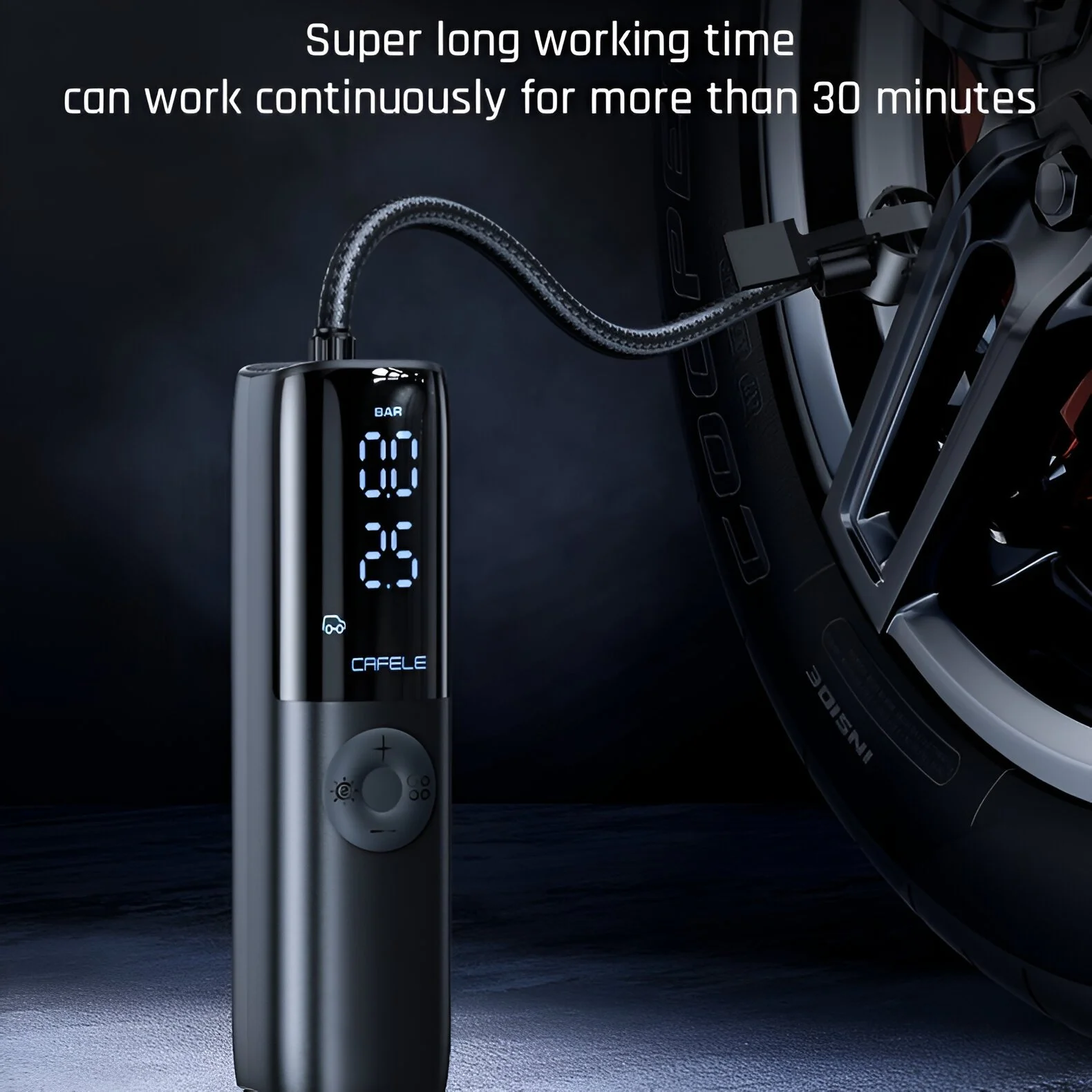 12V Mini Portable Car Air Compressor