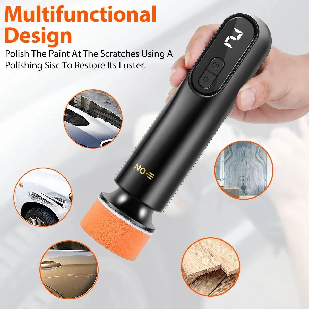 Wireless Handheld Car Polisher