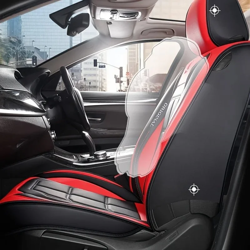 All-Season Full Leather Car Seat Cover Cushion