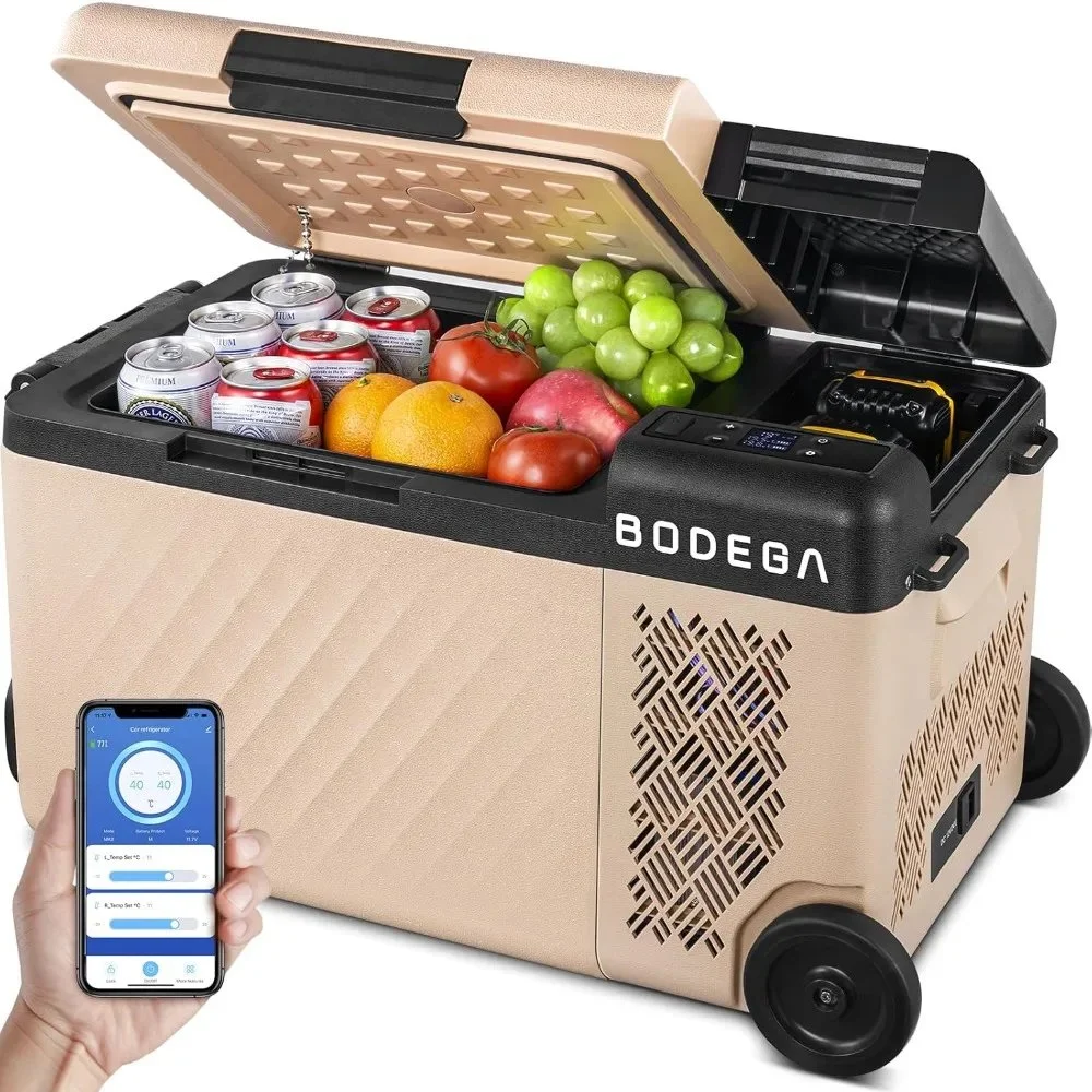 20 Quart Portable Car Freezer, -4°F~68°F, Battery & AC/DC Powered with App
