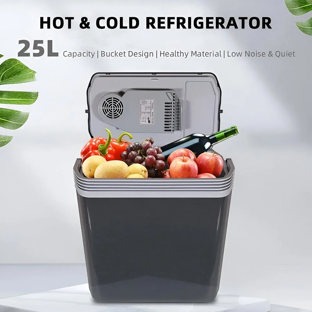 25L Portable Car & Home Refrigerator with Cooling & Heating