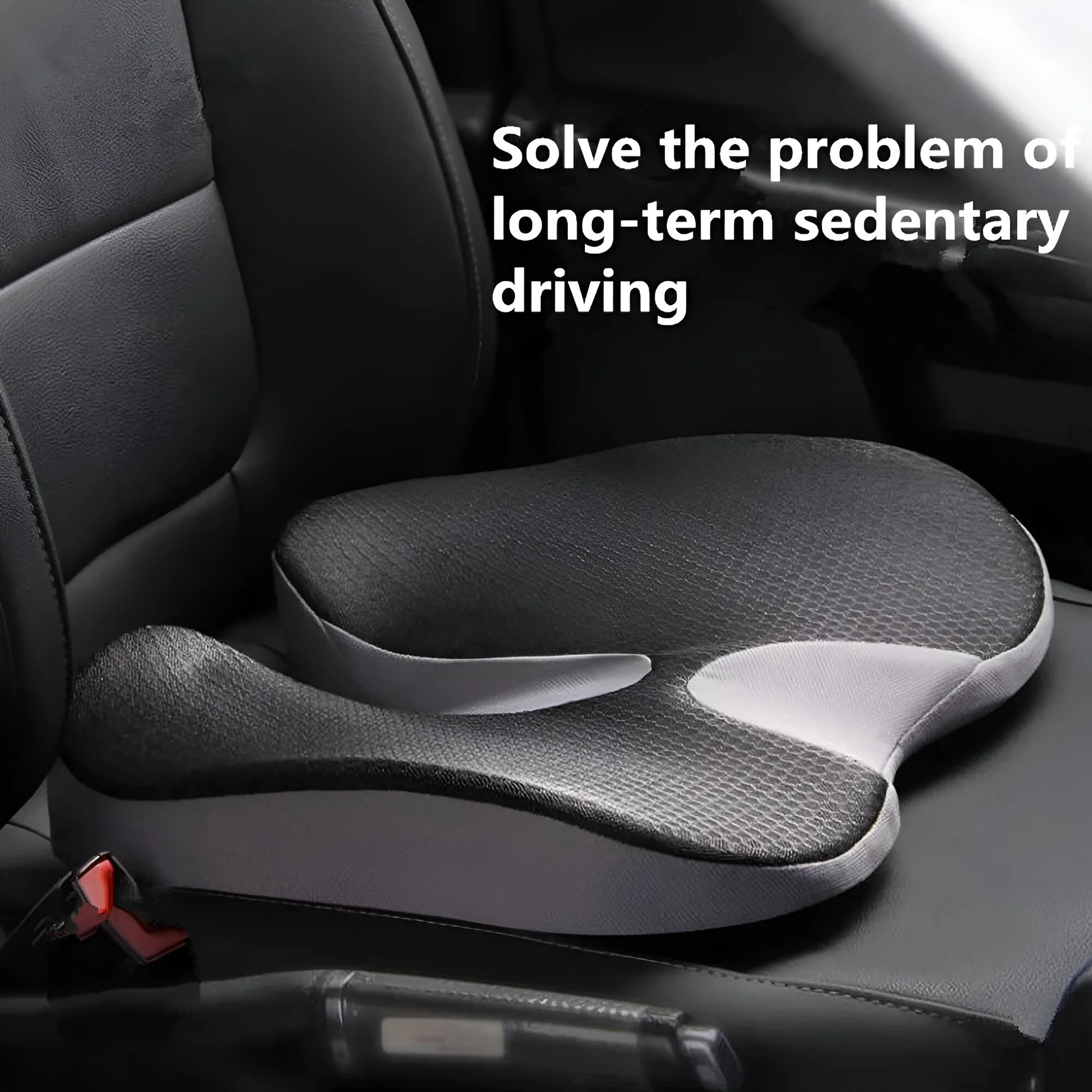Orthopedic Memory Foam Seat Cushion for Tailbone, Sciatica & Back Pain Relief