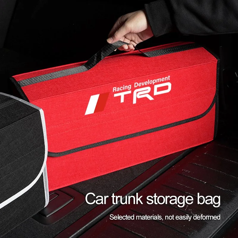 Large Capacity Folding Car Trunk Organizer Storage Box – Multi-Use, Portable