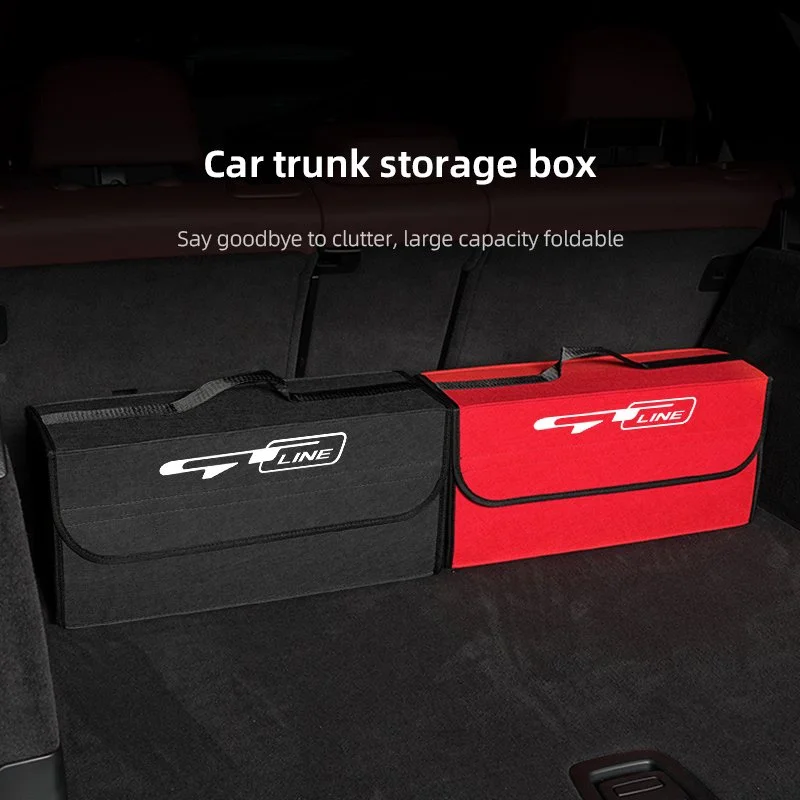 Felt Car Trunk Organizer Storage Box