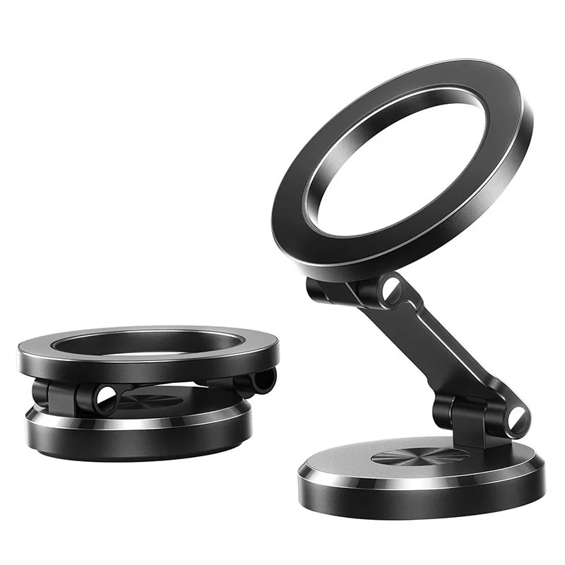 Magnetic Car Phone Mount with 360° Rotation & Strong N55 Magnets