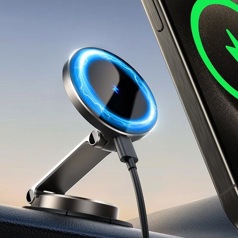 MagSafe Compatible Wireless Car Phone Mount with 15W Fast Charging