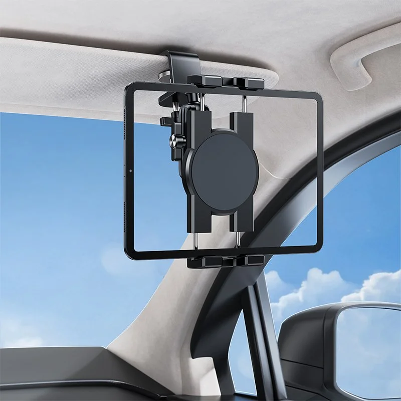Adjustable 360° Rotating Car Sun Visor Phone & Tablet Holder Stand