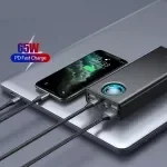 65W Portable Power Bank 30000mAh with PD Quick Charge for Laptop & Phone