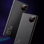 Portable 10000mAh Fast Charging Power Bank with Digital Display & Metal Case