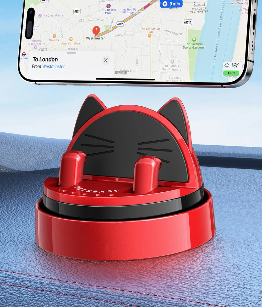360° Rotating Universal Car Dashboard Phone Holder Mount for iPhone & Android