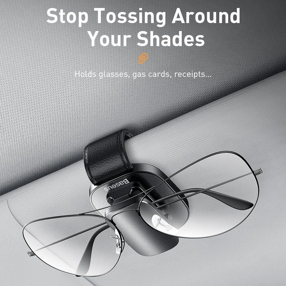 Universal Car Sunglasses Holder Clip