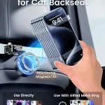 2-in-1 Car Seat Hook & Magnetic Phone Holder – Adjustable & Rotatable