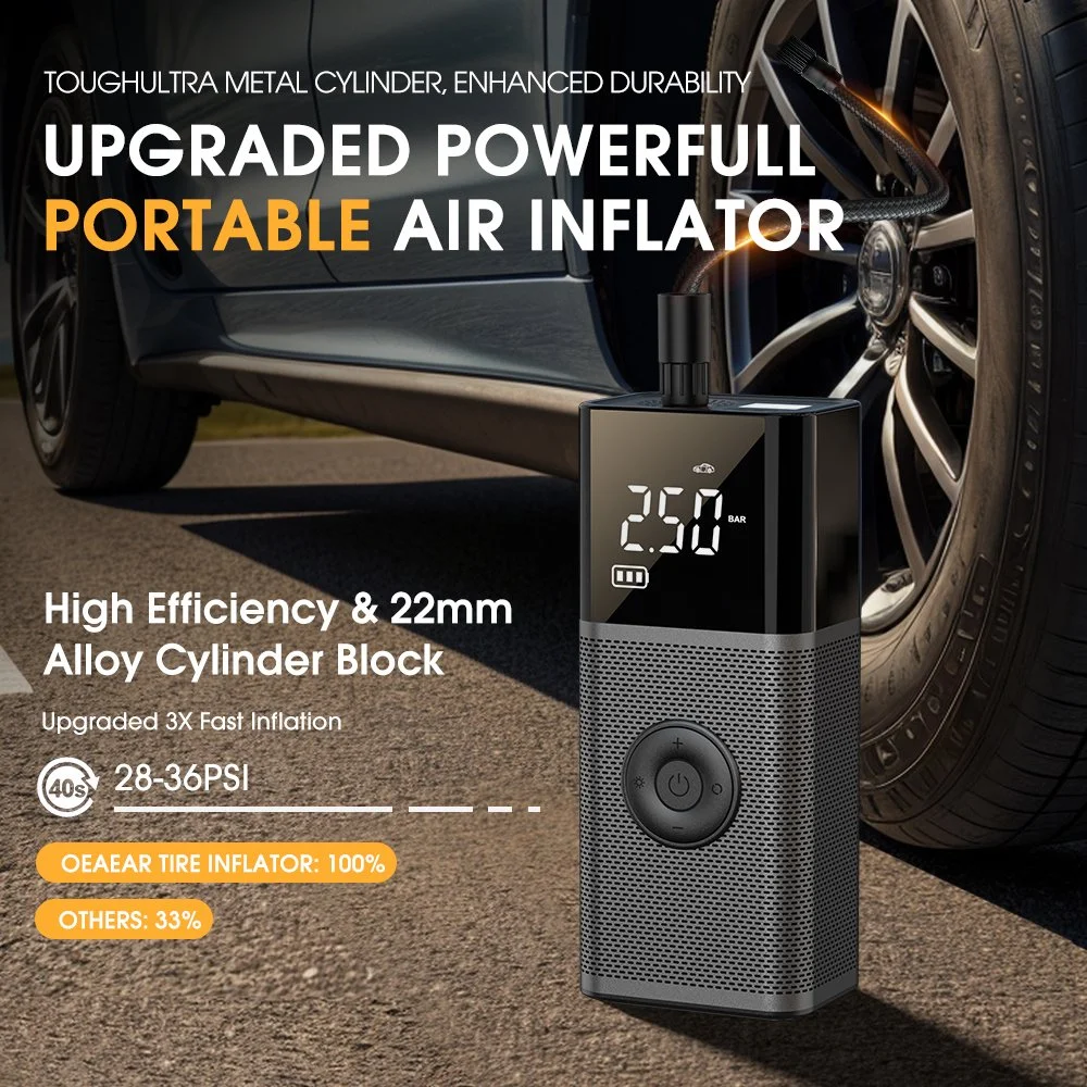 Wireless Portable Tire Inflator